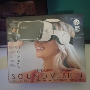 Sound Vision Virtual Reality Headset $20 Brand New